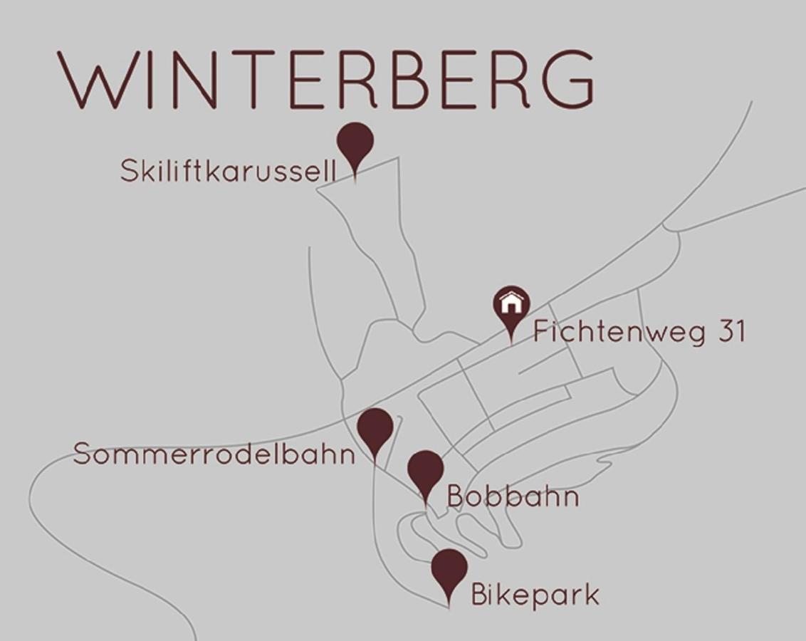 Villa Winterberg „Panorama Lodge“ Exteriér fotografie